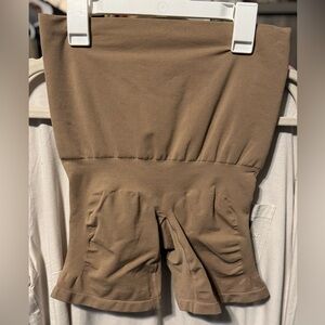 YITTY Tan High-Waisted Short Shapewear